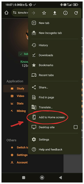Install   the   PWA   right   from   your   browser   on   Android